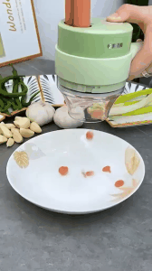 4-in-1 Wireless Electric Vegetable Chopper – Portable & Rechargeable